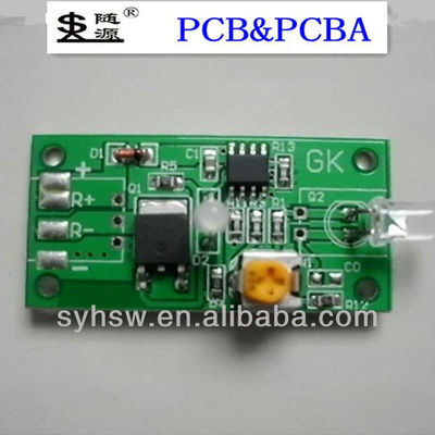 Конструкция FR4 PCBA на заказ с толщиной 1OZ меди и своевременной доставкой в течение 20-25 дней