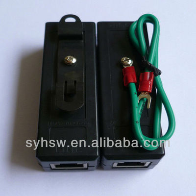 26*26*95 мм RJ45 POE 1000 защитник от перенапряжения для защиты от молнии при напряжении линии 48 В